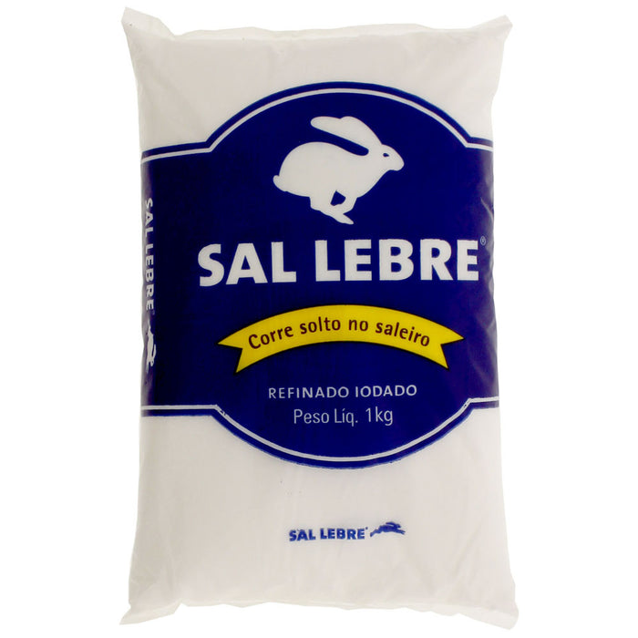 Lebre Refined Sea Salt - Sal Refinado 1kg