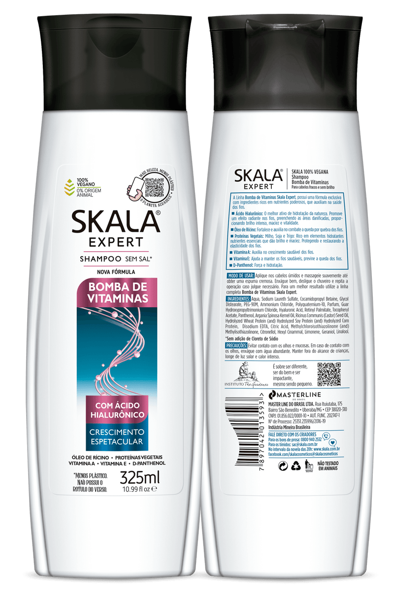 Skala Kit Bomba de Vitamina Acido Hialuronico - Hi Brazil Market