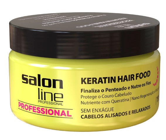 Salon Line Keratin Hair Food 195g - Hi Brazil Market