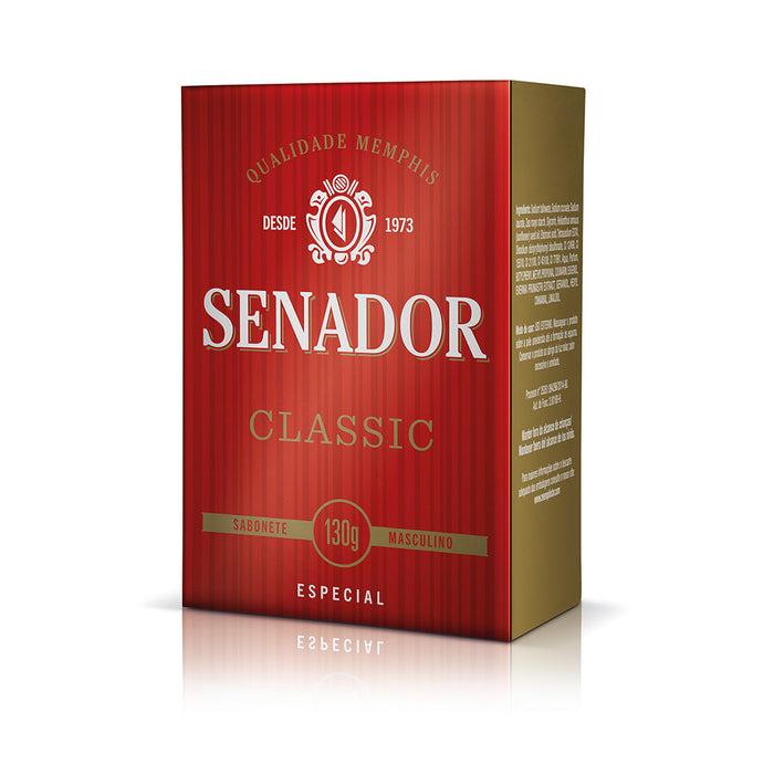 Senador Sabonete em barra classic 130g - Bar Soap - Hi Brazil Market