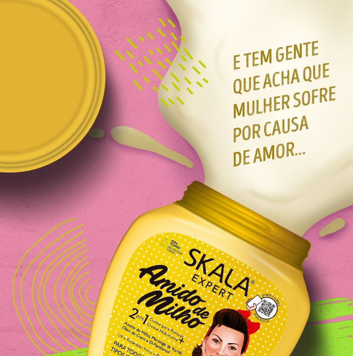 Skala Amido de Milho 1kg - Hi Brazil Market