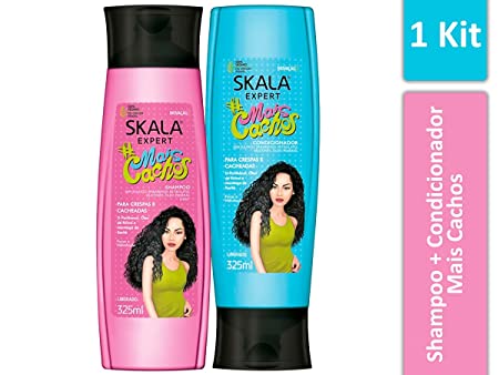 Skala Kit Expert Mais Cachos Shampoo e Condicionador