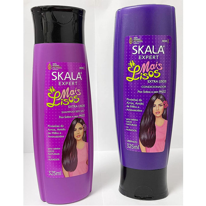 Skala Kit Expert Mais Lisos Shampoo e Condicionador