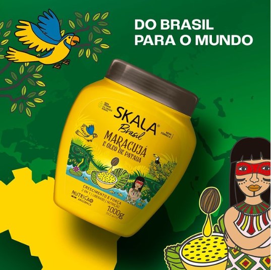 Skala Brasil Maracuja e Oleo de Pataua 1kg