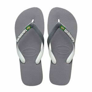 Havaianas Brazil Steel Grey / White - Hi Brazil Market