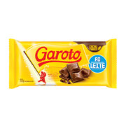 Garoto Barra de Chocolate ao Leite - Milk Chocolate Bar 3.17oz - Hi Brazil Market