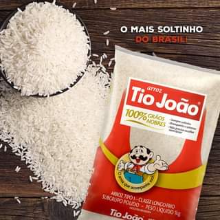 Tio Joao Arroz Branco - White Rice - Hi Brazil Market