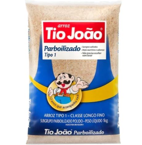 Tio Joao Arroz Parbolizado 2.27kg - Parboiled Rice 5lb