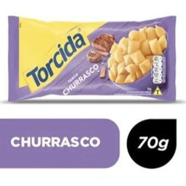 Torcida Salgadinhos Churrasco 70g - Barbecue Flavored Snack