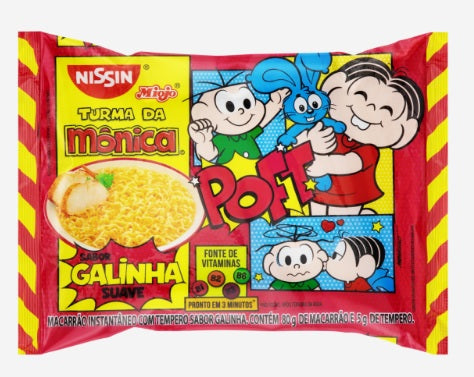Nissin Turma da Monica Miojo - Noodle - Hi Brazil Market