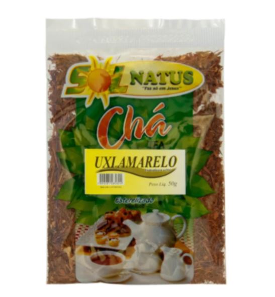 SolNatus Cha Uxi Amarelo - 50g - Hi Brazil Market
