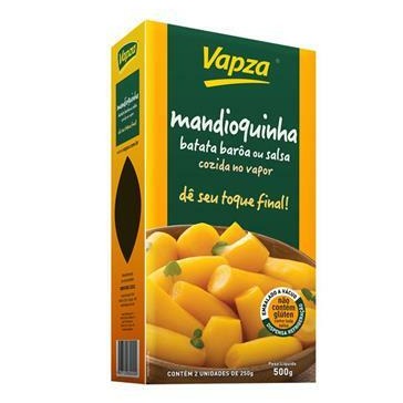 Vapza Mandioquinha Cozida no Vapor 500g - Yellow Cassava - Hi Brazil Market