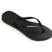 Havaianas Kids Slim Sandal Flip Flops Black - Hi Brazil Market