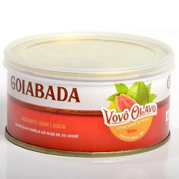 Vovo Olavo Goiabada Cascao Cremosa 400g - Guava Paste