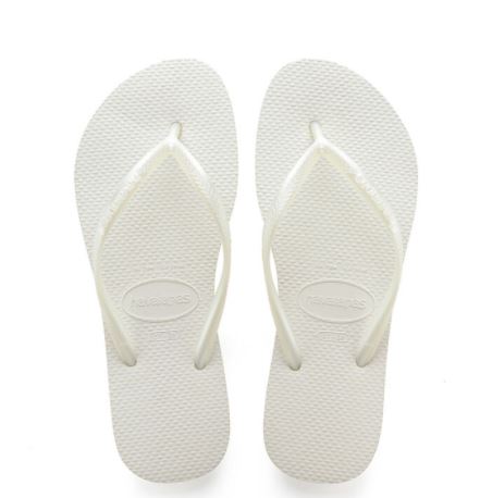 Havaianas Flip Flops Slim White - Hi Brazil Market