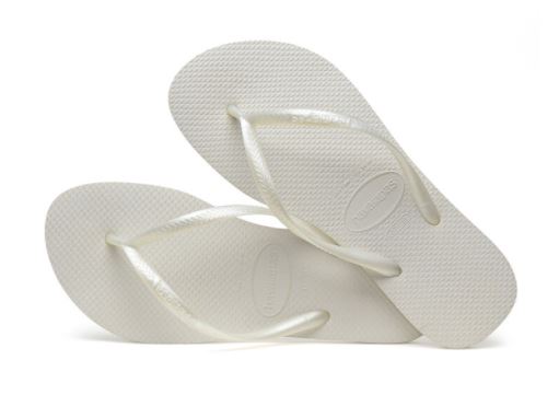 Havaianas Flip Flops Slim White - Hi Brazil Market