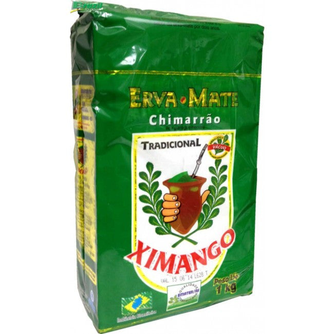Ximango Erva Mate tradicional 1kg - Yerba Mate 1Kg - Hi Brazil Market