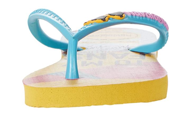 Havaianas Kid's Slim Glitter Sandal Blue Minnie Mouse - Hi Brazil Market
