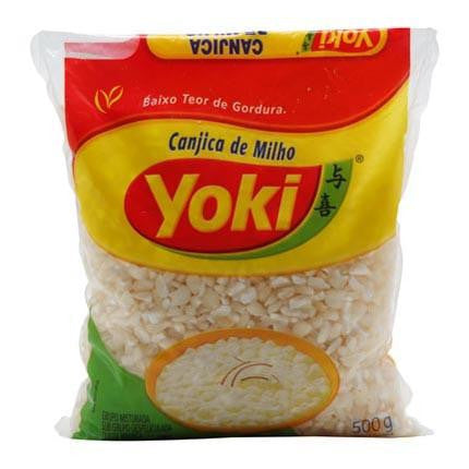 Yoki Canjica Branca Tipo1 500g - White Corn "canjica" - Hi Brazil Market
