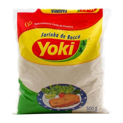 Yoki Farinha de Rosca 500g - Breadcrumbs 500g - Hi Brazil Market